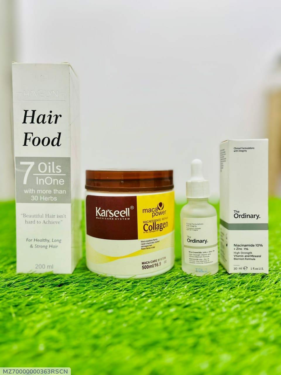 Premium 3-in-1 Skincare & Haircare Bundle for Pakistani Women