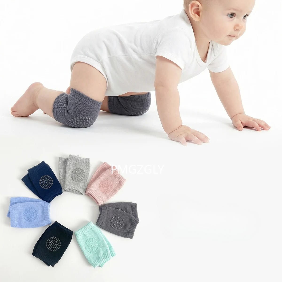 Baby Crawling Anti Slip Knee Protector Leg Warmers Kids Knee pads Adjustable Kneepads for Toddlers