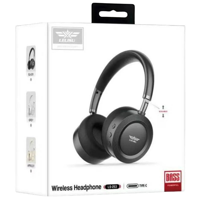 Lelisu LS-212 Wireless Stereo Headphones | Bluetooth Headset for Smartphones, Tablets & MP3/MP4
