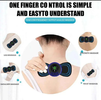 Rechargeable Mini Neck Massager for Relaxation