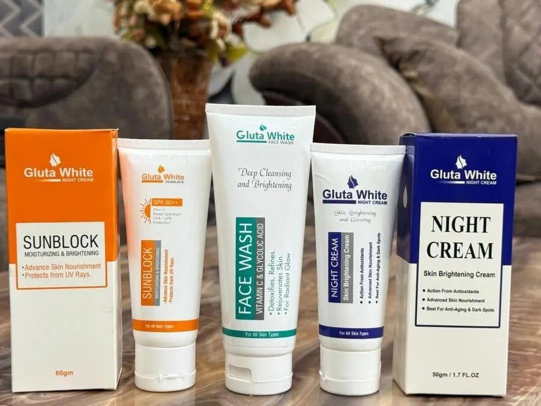 Glutathione 3-in-1 Skincare Bundle for All Skin Types