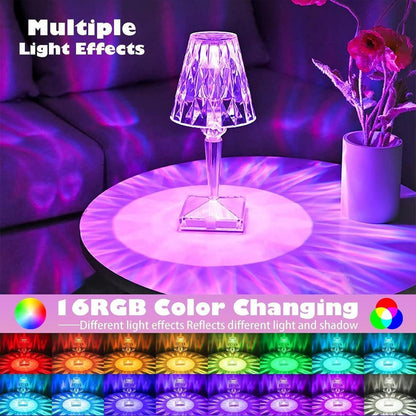 Rechargeable Multicolor Night Lamp for Home