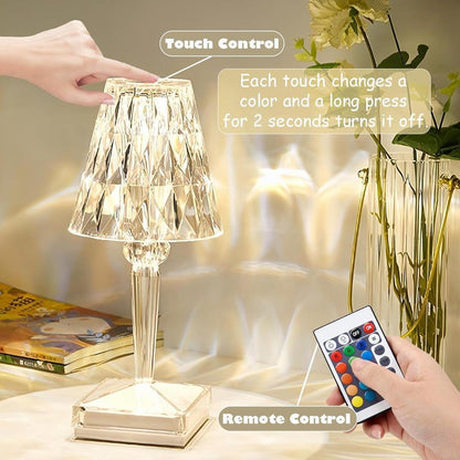 Rechargeable Multicolor Night Lamp for Home