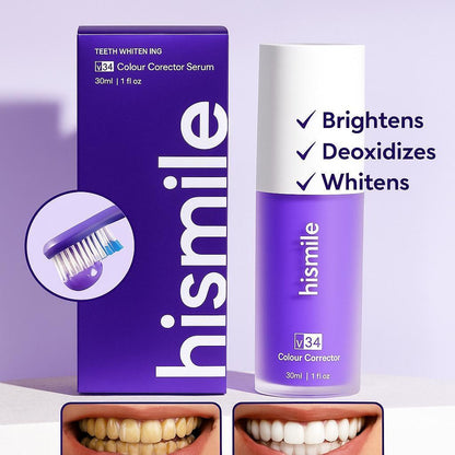 V34 Teeth Whitening Serum 50ml Cream for Brighter Smile
