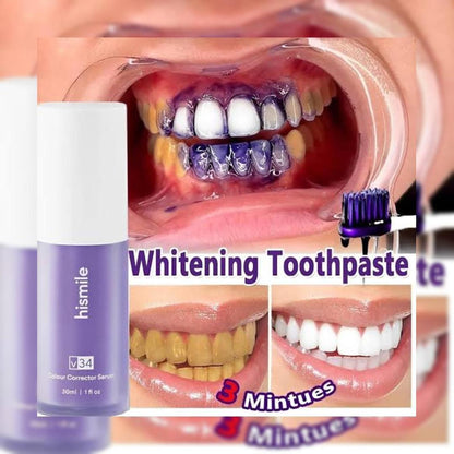 V34 Teeth Whitening Serum 50ml Cream for Brighter Smile