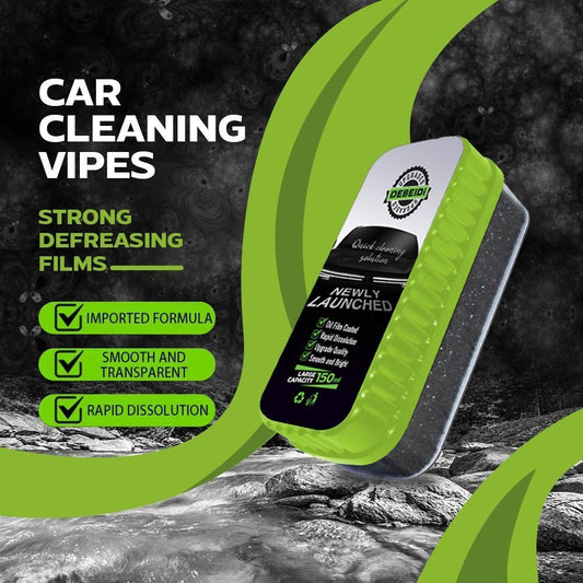 Car Cleaning Wipe Black Green 150ml Waterproof