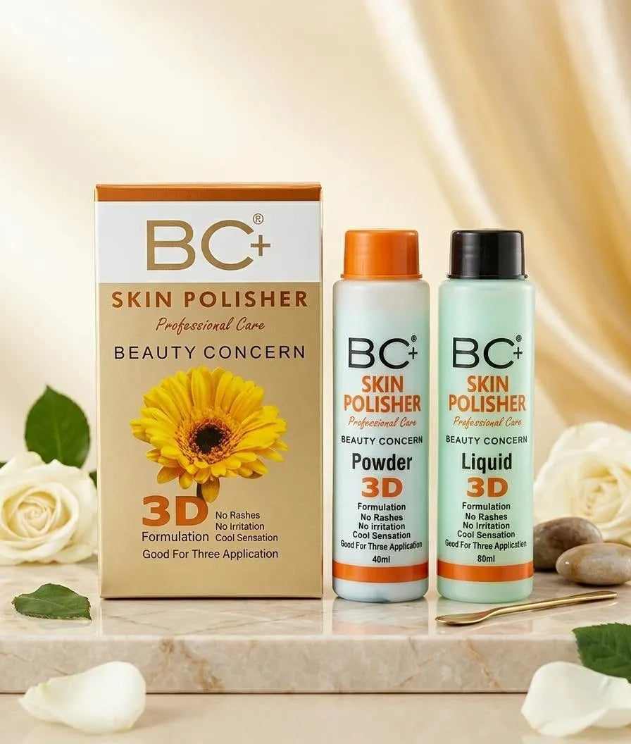 BC+ Skin Polisher Liquid Whitening Brightening 3D