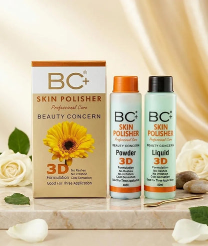 BC+ Skin Polisher Liquid Whitening Brightening 3D