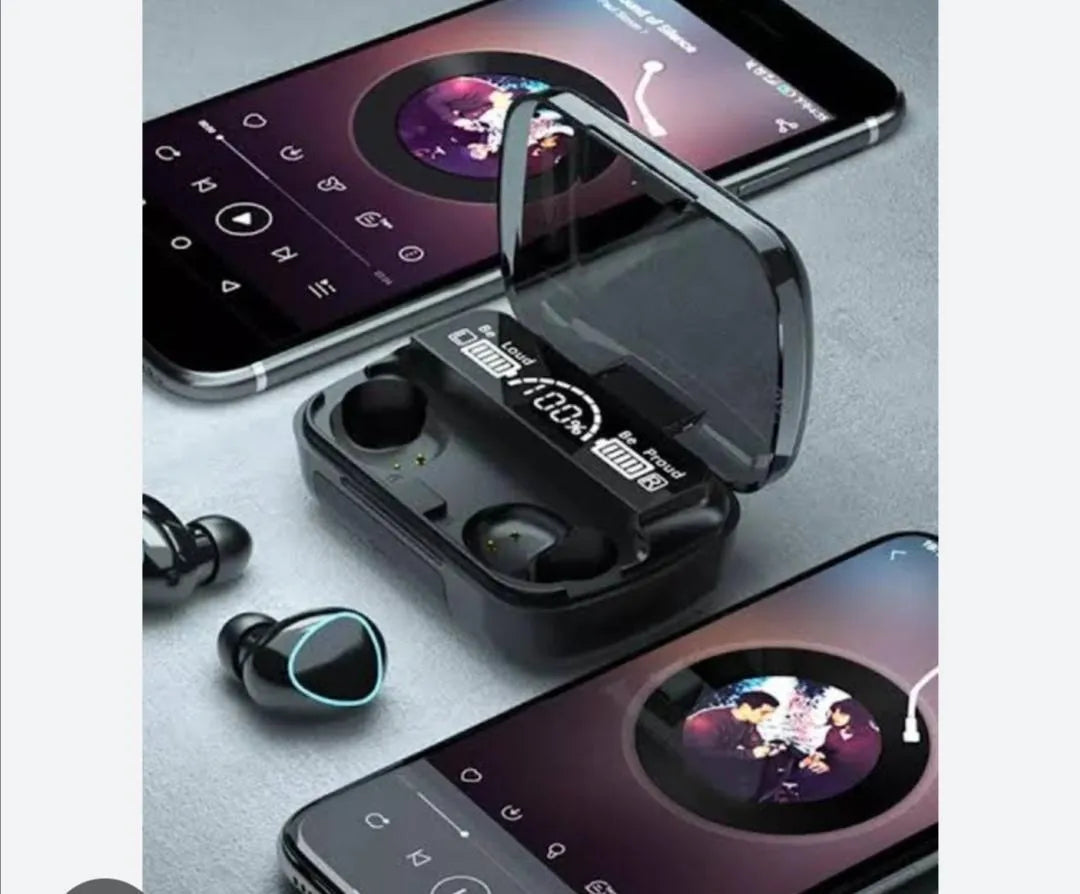 M10 Airpods Bluetooth 5.3 Multicolor ABS Earbuds