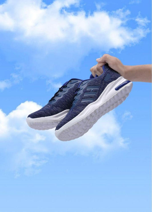 MZ36700149GRSFT  Men's Breathable Sports Shoes Blue Purple Mesh Upper