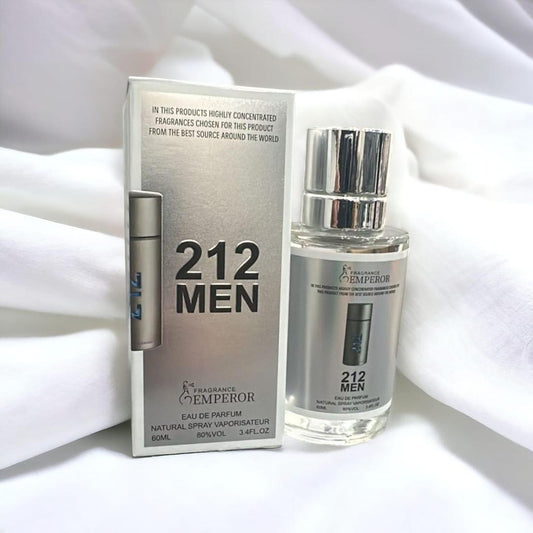 Citrus Perfume for Men Silver Bottle Long Lasting