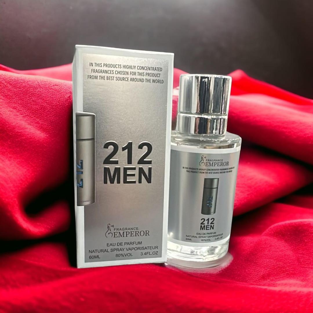 Citrus Perfume for Men Silver Bottle Long Lasting