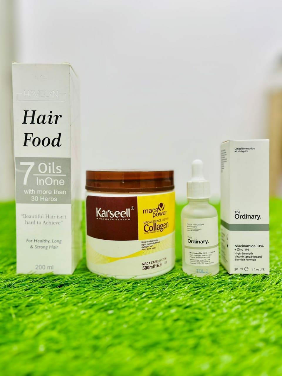 Premium 3-in-1 Skincare & Haircare Bundle for Pakistani Women
