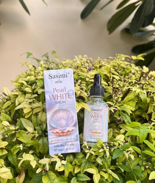 Sasim Pearl White Serum 30ml Glass Bottle