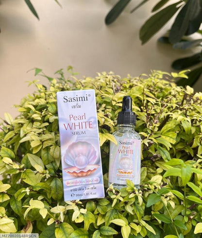 Sasim Pearl White Serum 30ml Glass Bottle