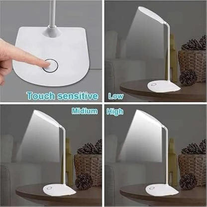 Rechargeable White LED Table Lamp with USB