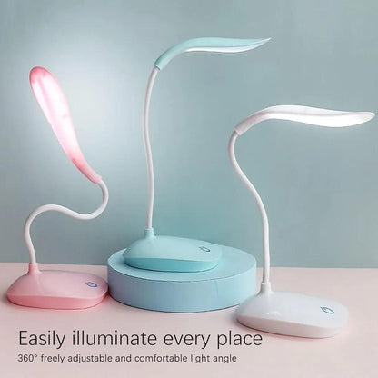 Rechargeable White LED Table Lamp with USB