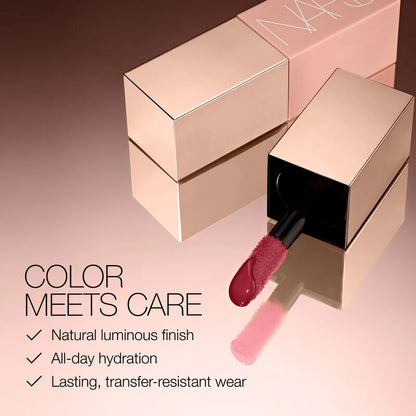 Brazen | NARS Afterglow Liquid Blush 7ml Buildable Hydrating Blush with Sodium Hyaluronate and Vegan Protein