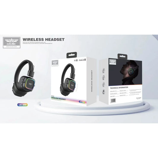 Lelisu LS-253 Wireless Headphones | Bluetooth Over-Ear Headset with Type-C Charging