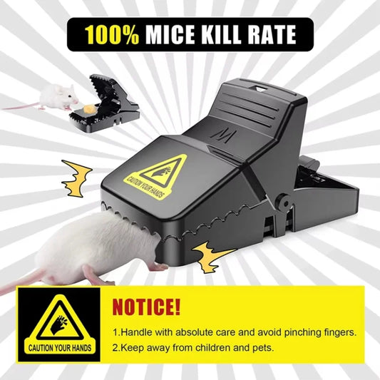 Heavy Duty Plastic Mouse Trap | Reusable Mouse Catcher | Best Quality Rodent Trap Fast-action reusable plastic mouse trap SKU: Ho-67-00-00-671